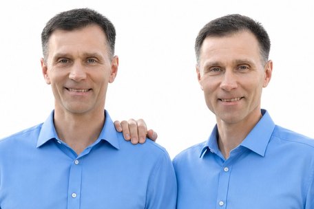 Sergii and Alex - the twin brothers who founded TwinMind